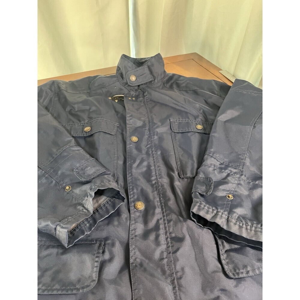 G. H. Bass Men’s Nylon Utility Jacket Navy